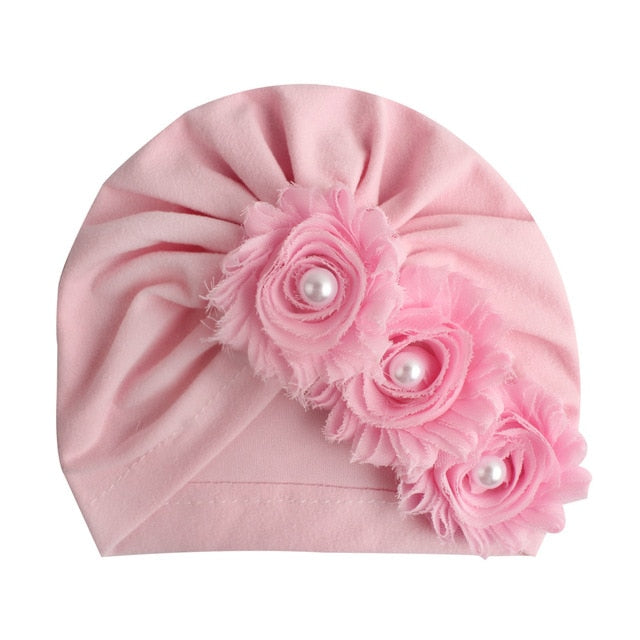 Driving with Pearl  Cotton Blend Turban - tykonic