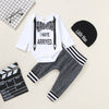 Imcute Spring Autumn Boys Clothing gentleman Set Kids Clothes Children Boy Casual Cotton 2pcs Jacket +Pants Boys Sports Outfit - tykonic