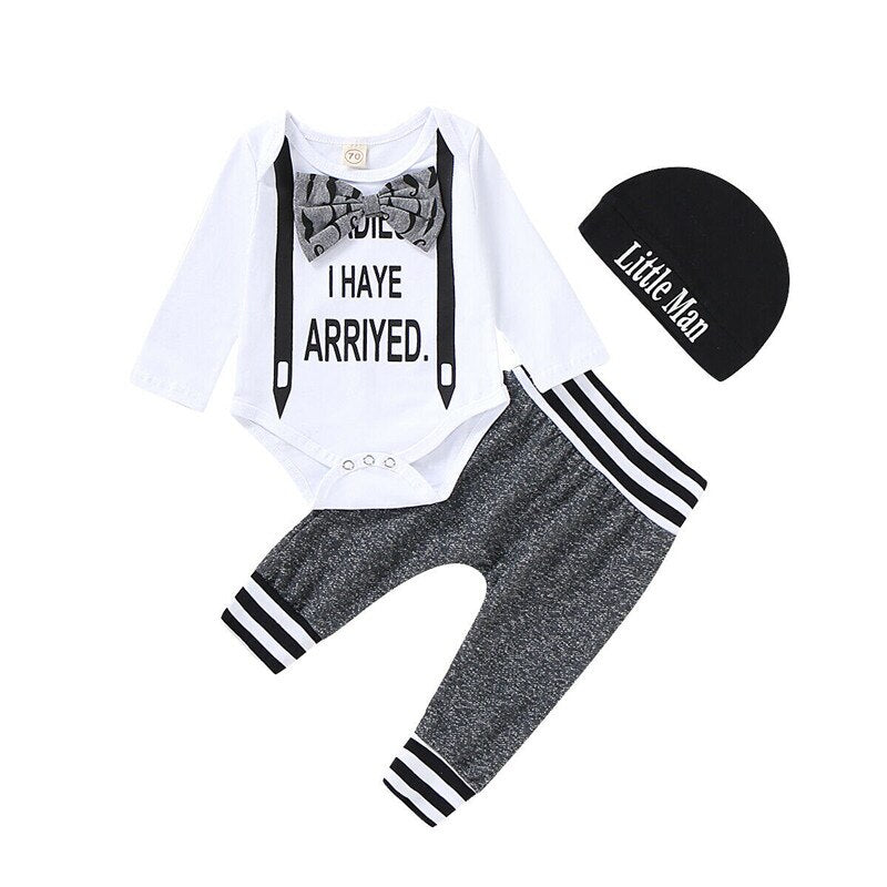 Imcute Spring Autumn Boys Clothing gentleman Set Kids Clothes Children Boy Casual Cotton 2pcs Jacket +Pants Boys Sports Outfit - tykonic