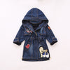 Never Forget Denim Hooded Jacket - tykonic