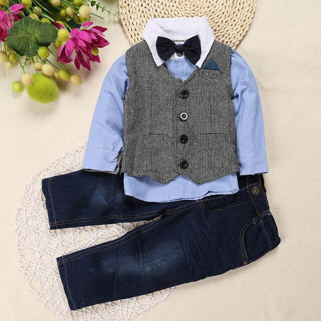 Dapper Downtime T-shirt and Jeans set