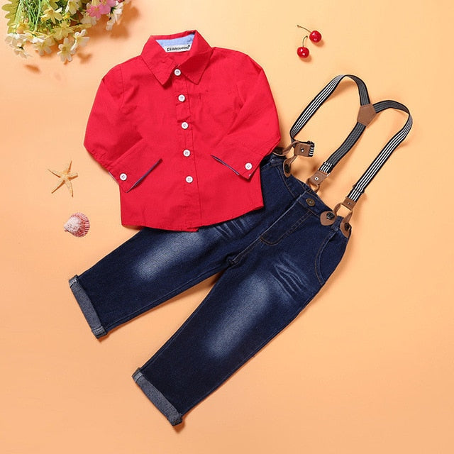 Dapper Downtime T-shirt and Jeans set