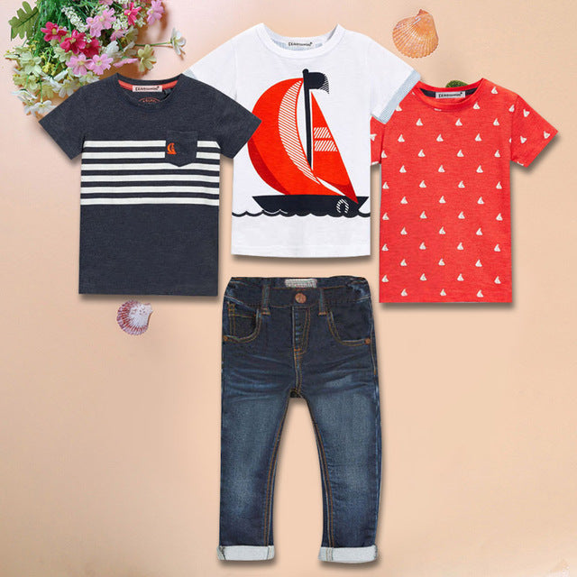 Dapper Downtime T-shirt and Jeans set