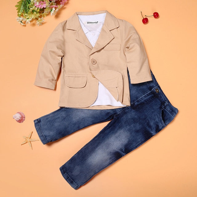 Dapper Downtime T-shirt and Jeans set