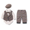 Hot Chocolate Baby Plaid Set - tykonic